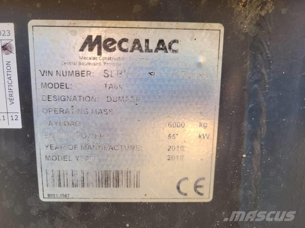 Mecalac TA 6.A Csuklósdömperek