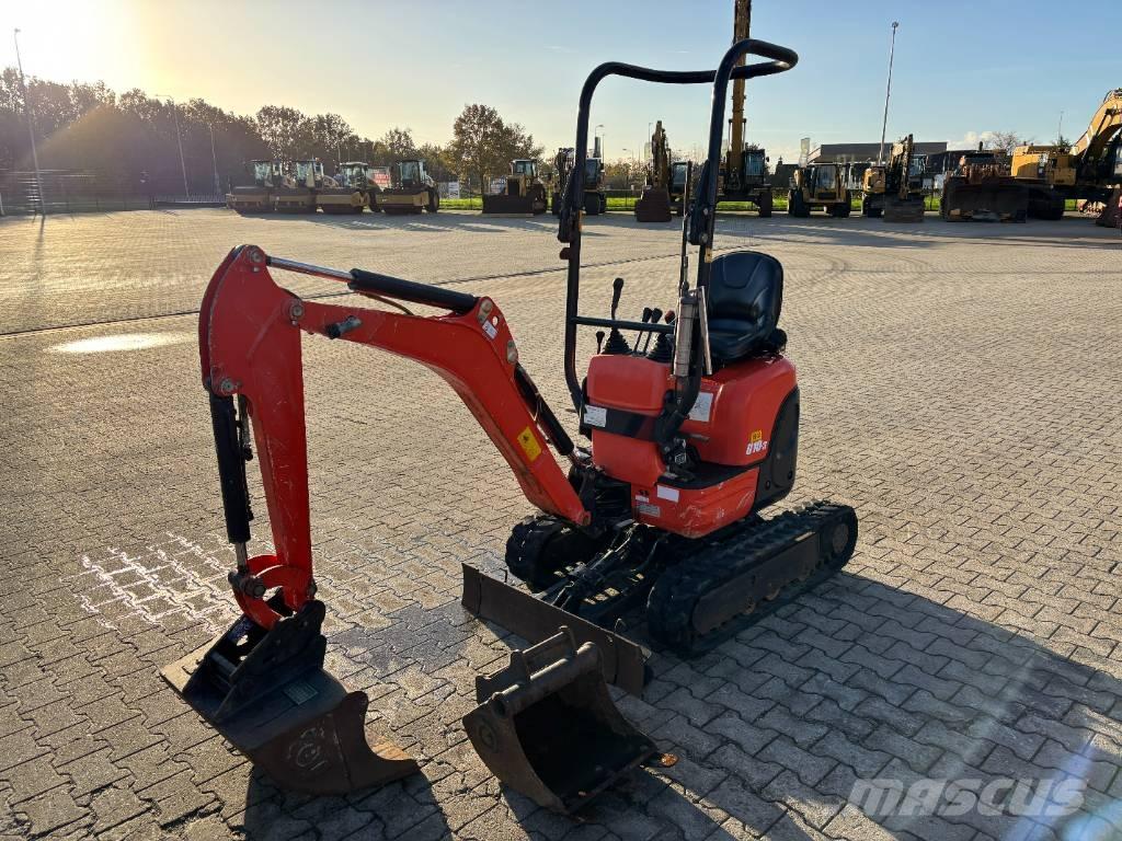 Kubota U10-3 Mini kotrók < 7t
