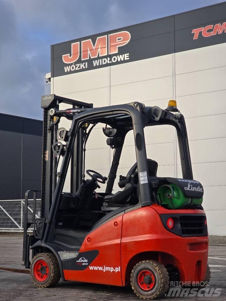 Linde H 16 T - 01 Gázüzemű targoncák