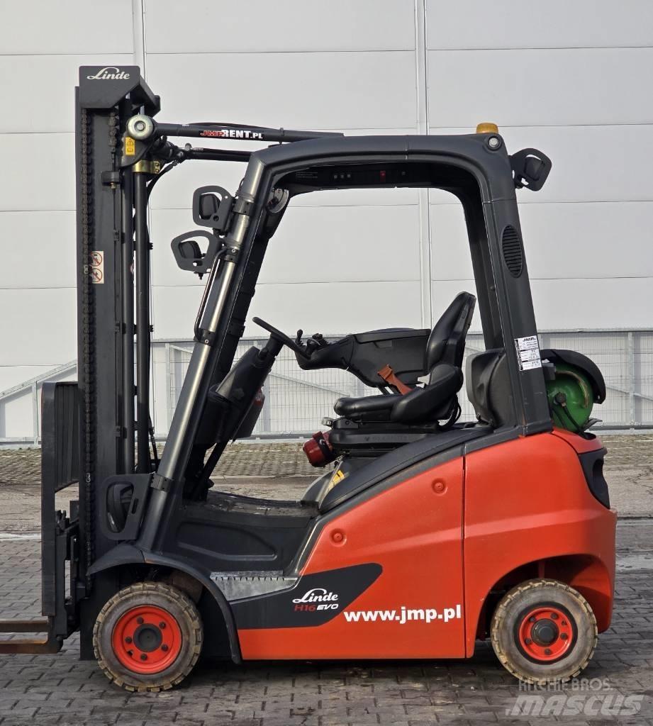 Linde H 16 T - 01 Gázüzemű targoncák