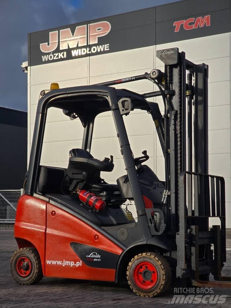 Linde H 16 T - 01 Gázüzemű targoncák