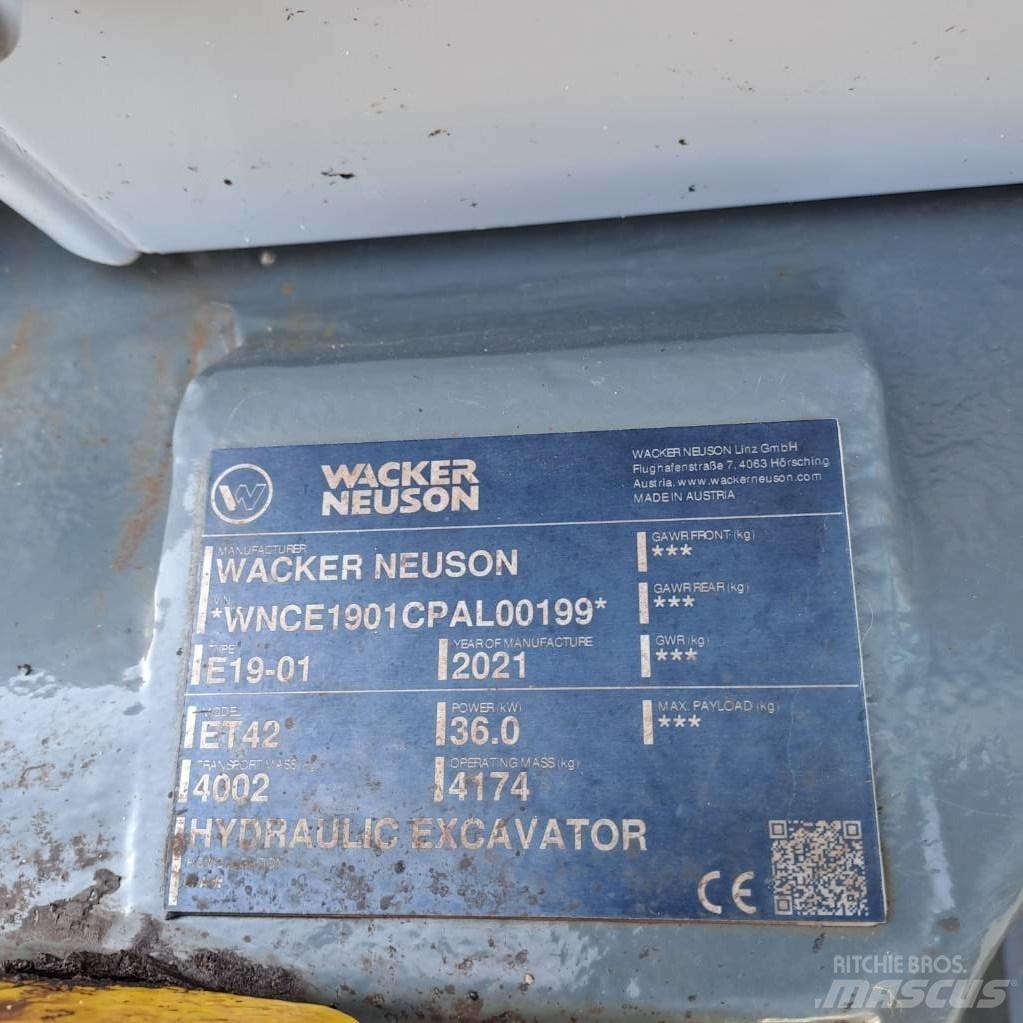 Wacker Neuson ET42 Lánctalpas kotrók