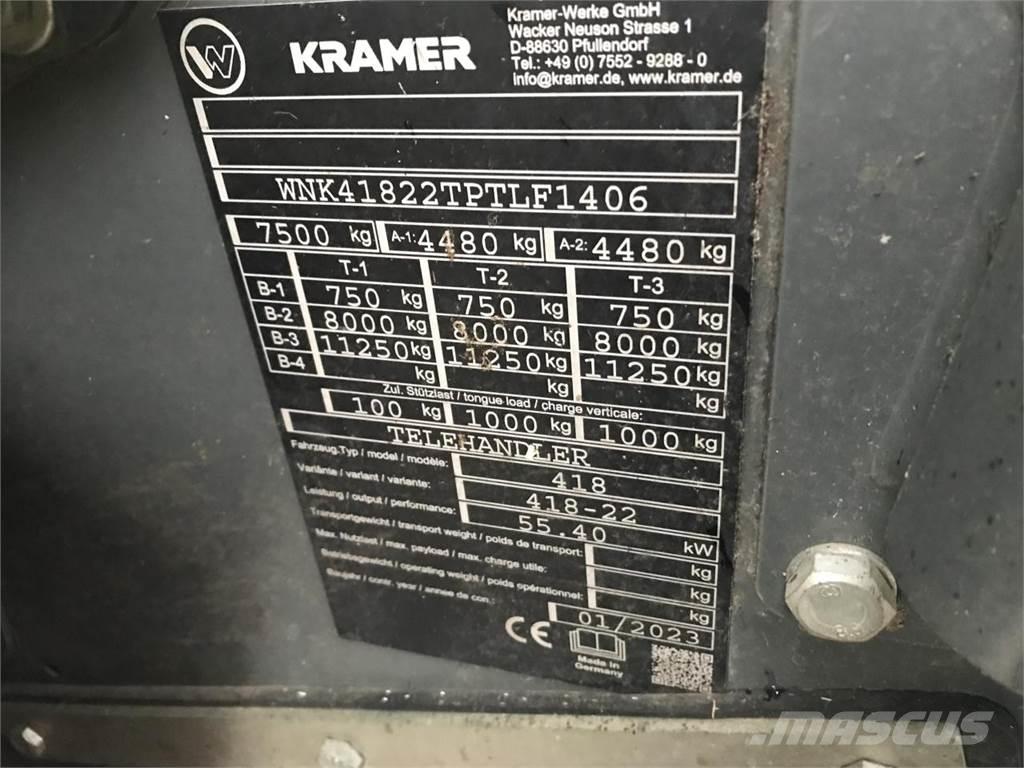Kramer KT276 Teleszkópos mezőgazdasági rakodók