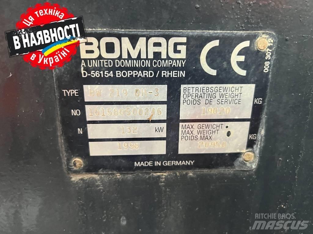 Bomag 219 DH-5 Egyéb hengerek