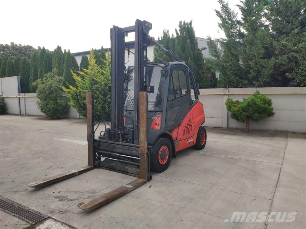 Linde H50D Dízel targoncák