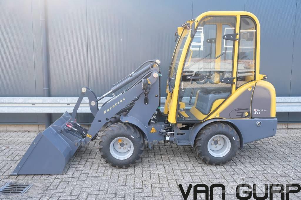 Eurotrac W11- MC (255) Gumikerekes homlokrakodók