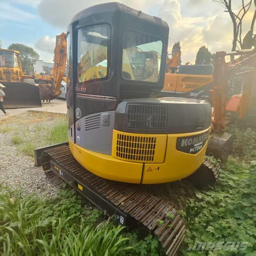 Komatsu PC 78 US Mini kotrók < 7t