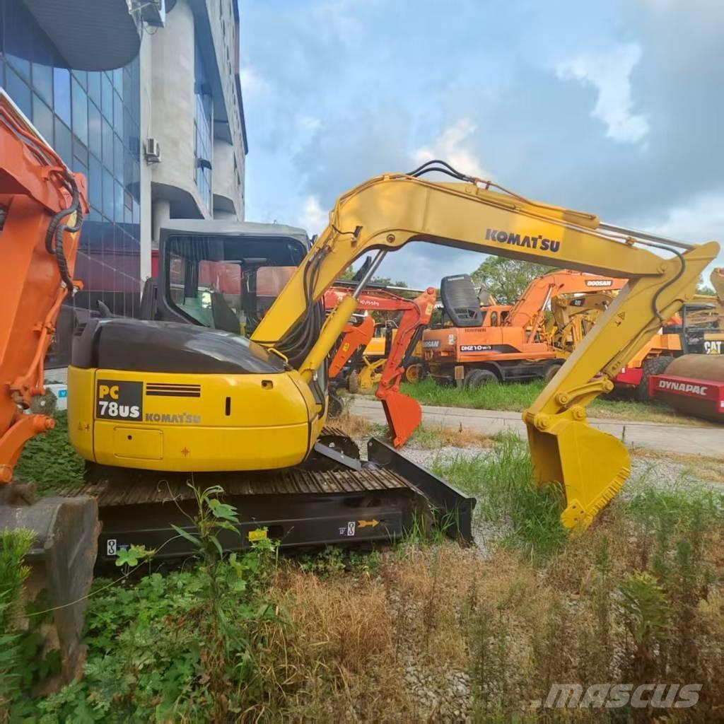 Komatsu PC 78 US Mini kotrók < 7t