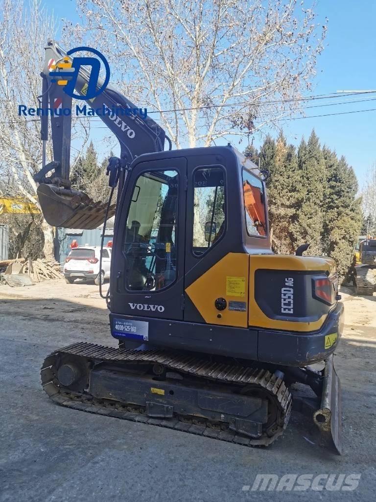 Volvo EC 55 D Mini kotrók < 7t
