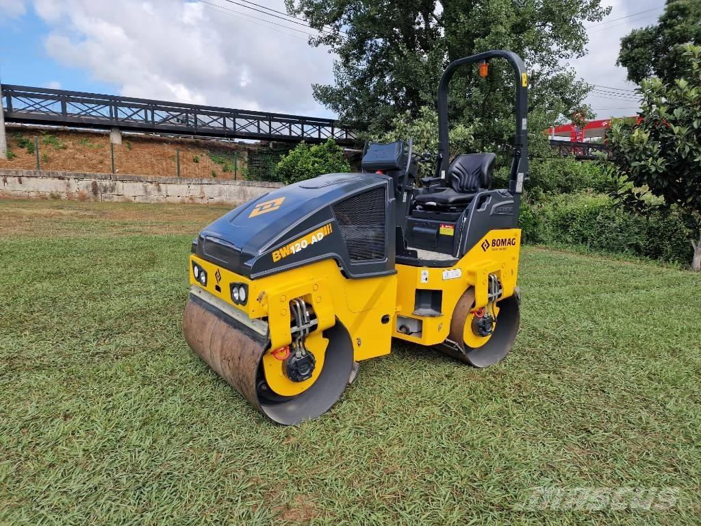 Bomag BW 120 Ikerdobos hengerek
