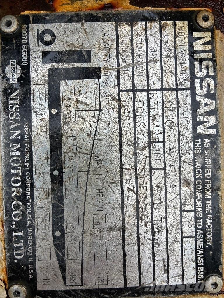 Nissan CP102 A 25 PV Targoncák-Egyéb