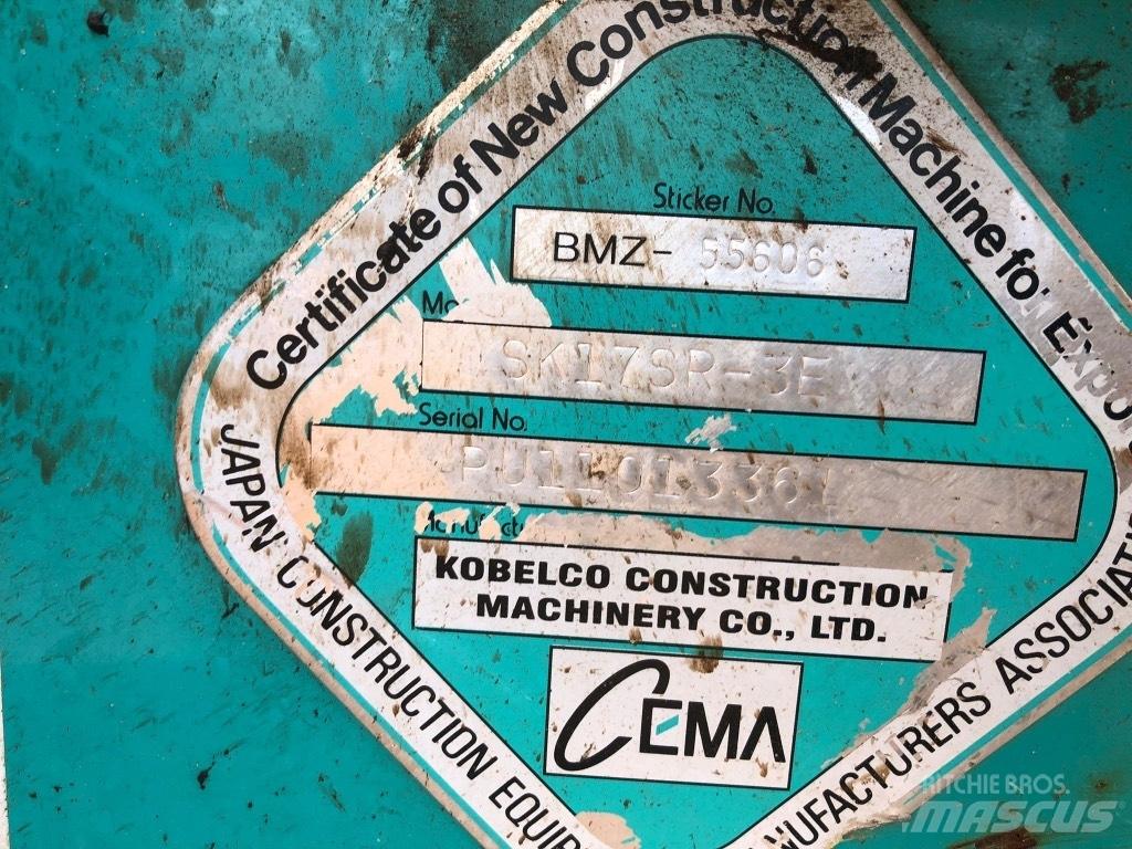 Kobelco SK 17 SR-5 Mini kotrók < 7t
