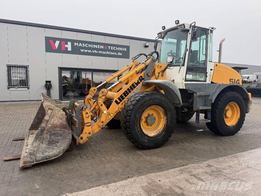 Liebherr L 514 Gumikerekes homlokrakodók