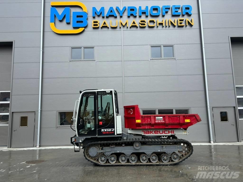 Takeuchi TCR50-2 Lánctalpas dömperek