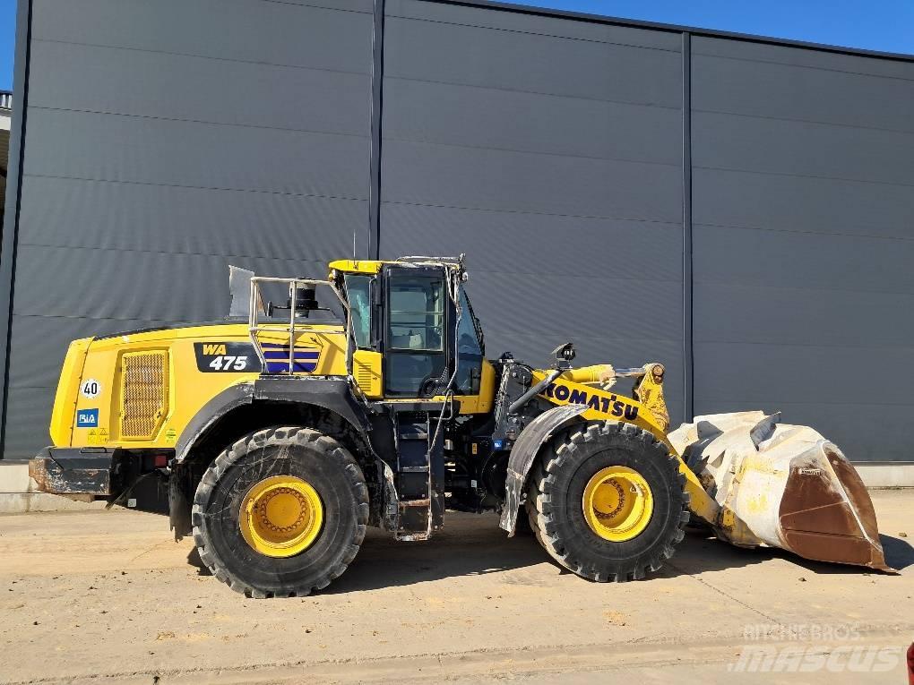 Komatsu WA475-10E0 Gumikerekes homlokrakodók