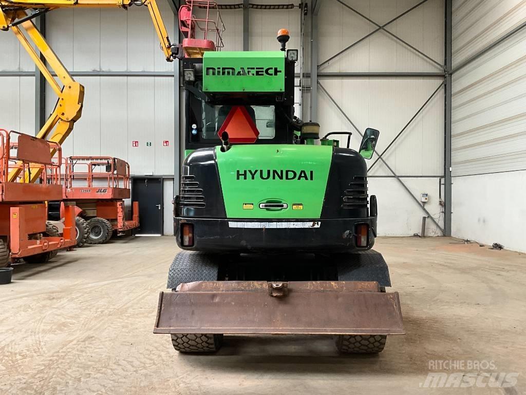 Hyundai 55 W-7 A Gumikerekes kotrók