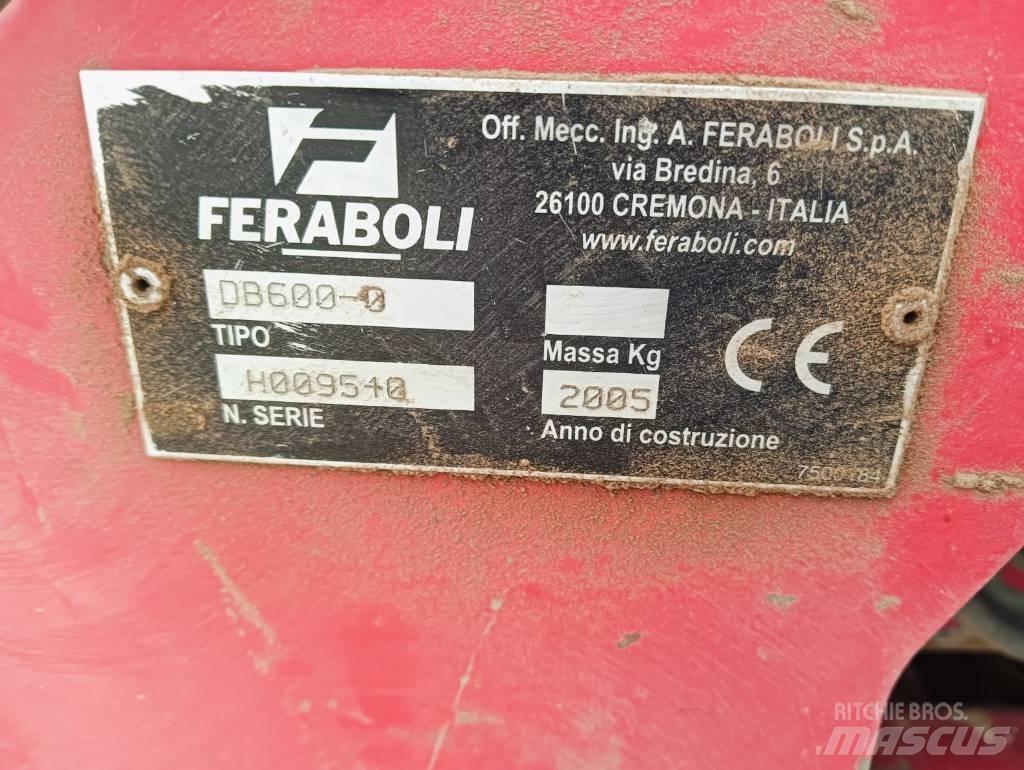 Feraboli XXL 600 Kardánhajtású ekék és Forgó-boronák