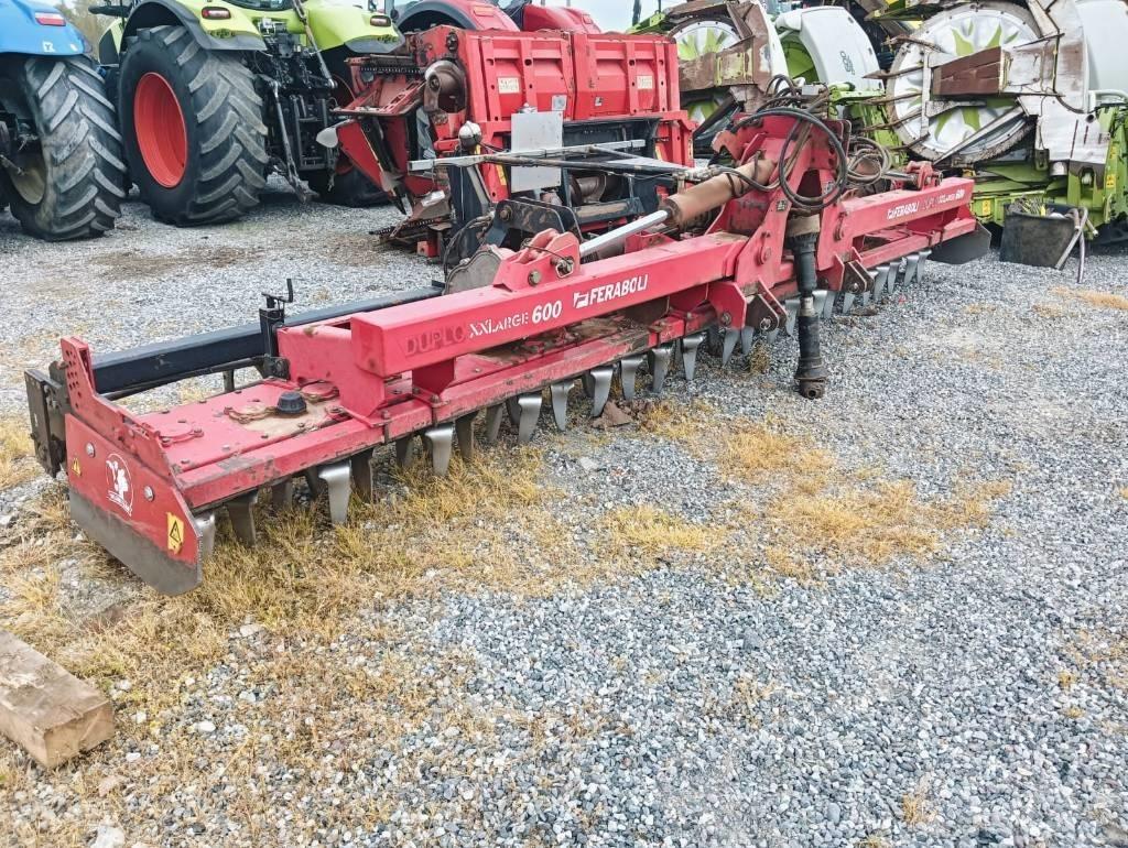 Feraboli XXL 600 Kardánhajtású ekék és Forgó-boronák
