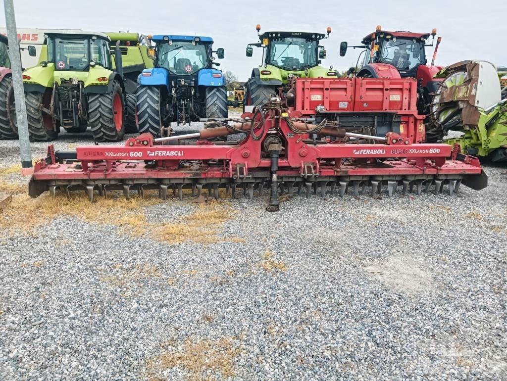 Feraboli XXL 600 Kardánhajtású ekék és Forgó-boronák