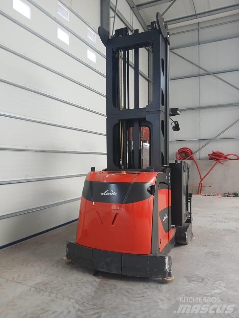 Linde K 10 Komissiózó magas emelésű targonca