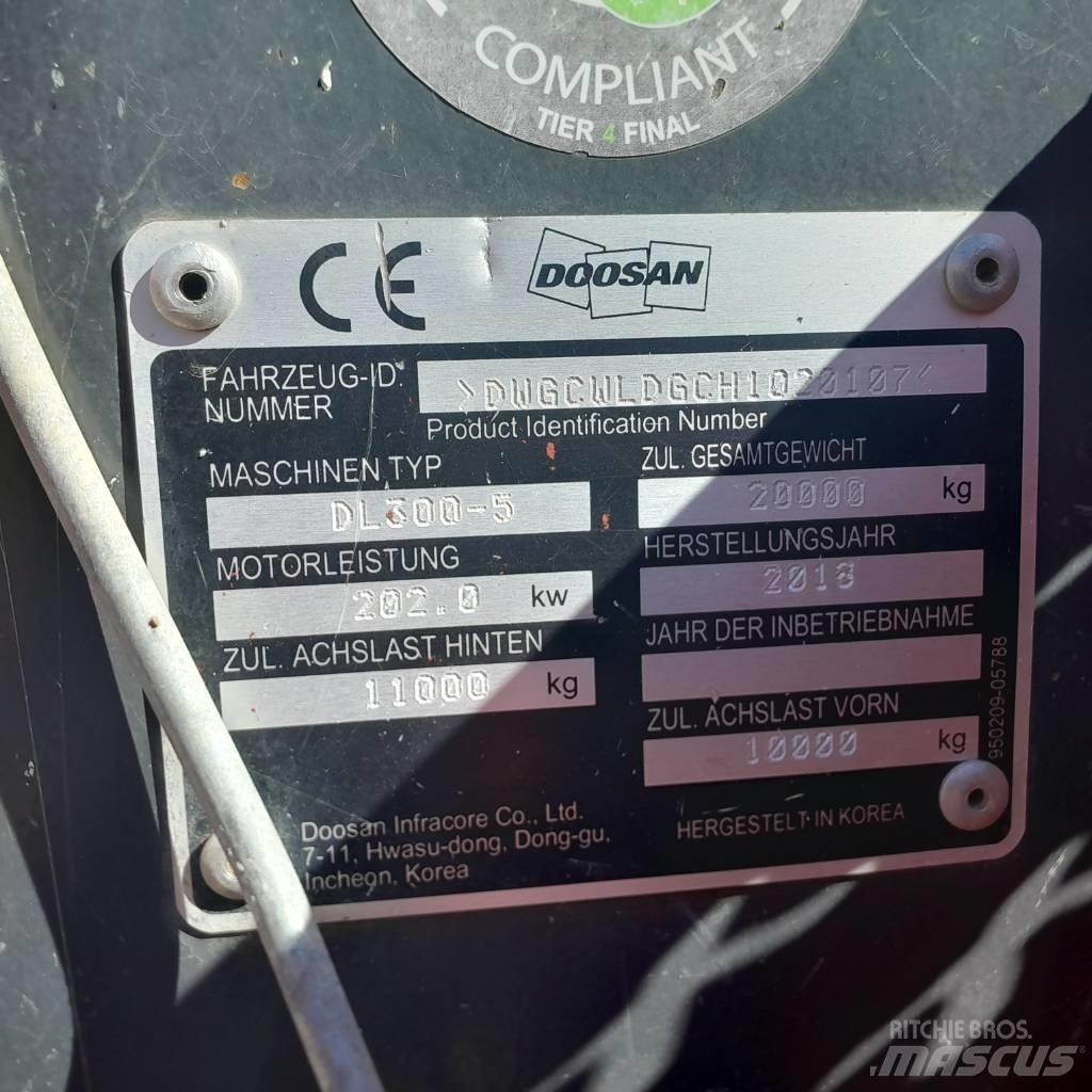 Doosan DL 300-5 Gumikerekes homlokrakodók