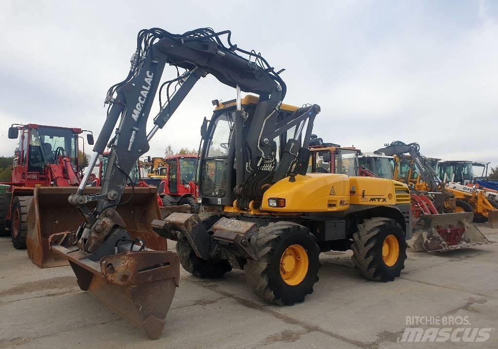 Mecalac 12 M TX Gumikerekes kotrók
