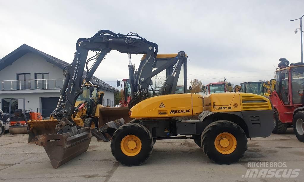 Mecalac 12 M TX Gumikerekes kotrók