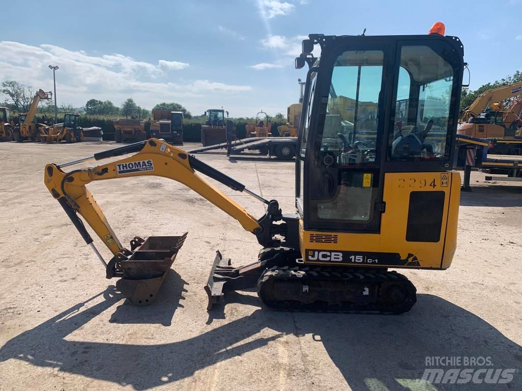 JCB 15 C-1 Mini kotrók < 7t