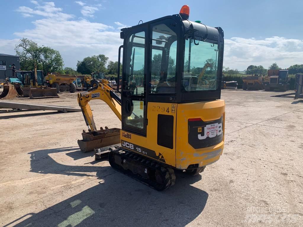 JCB 15 C-1 Mini kotrók < 7t