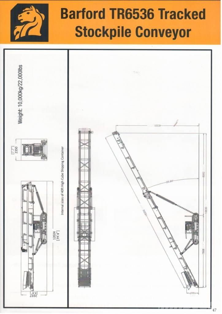 Barford TR6536 Konvejorok