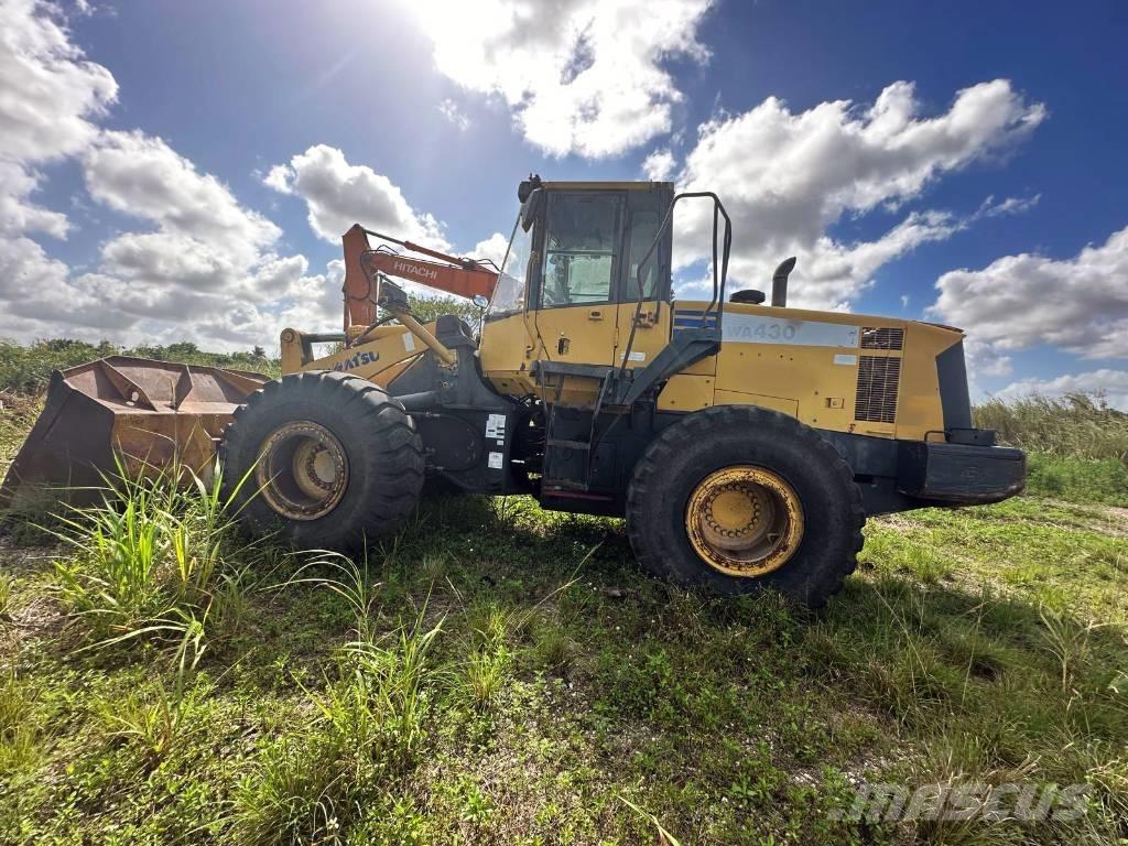 Komatsu WA 430 Gumikerekes homlokrakodók