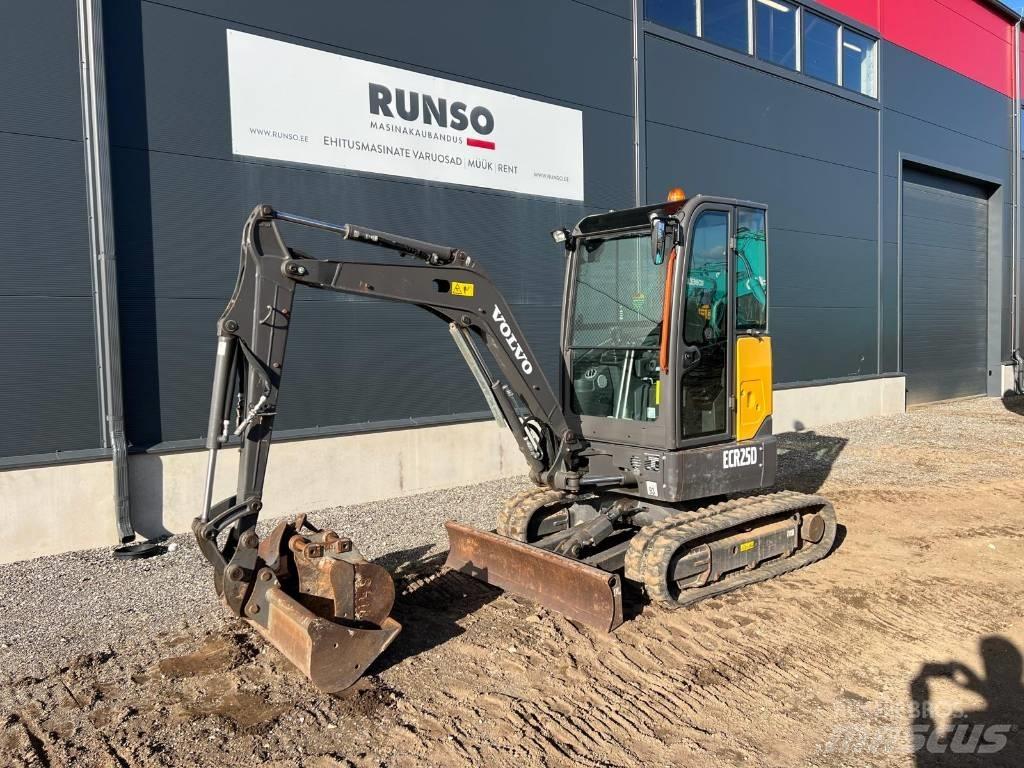 Volvo ECR 25 D Mini kotrók < 7t