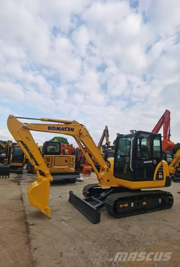Komatsu PC 56 Mini kotrók < 7t