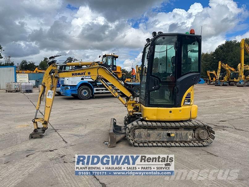 Komatsu PC 26 MR-5 Mini kotrók < 7t