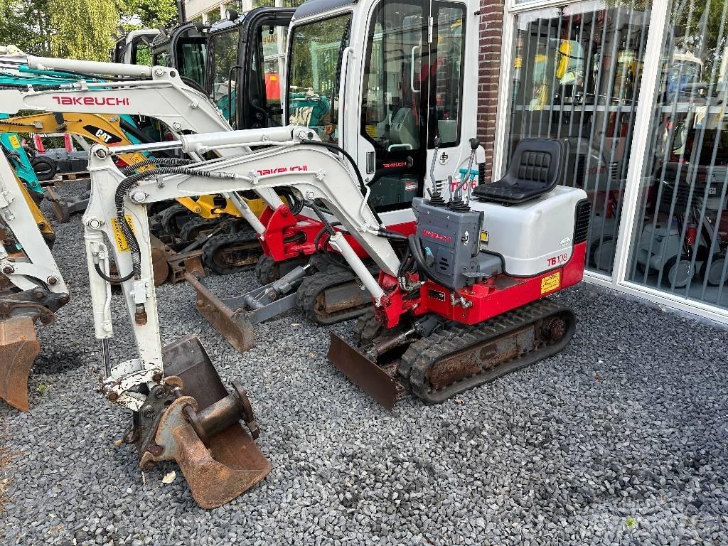 Takeuchi TB108 Mini kotrók < 7t