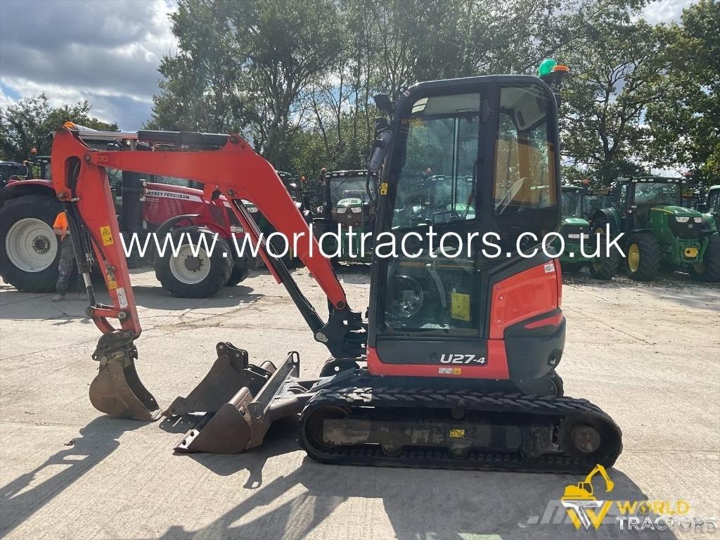 Kubota U 27-4 Mini kotrók < 7t
