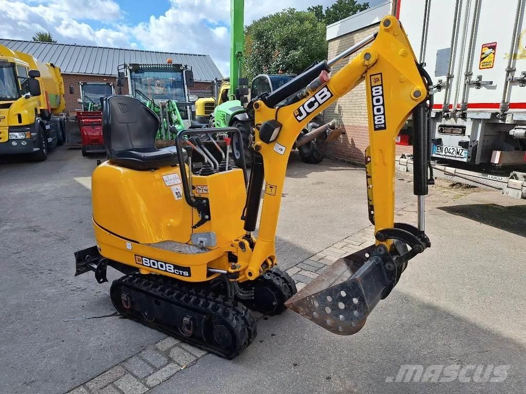JCB 8008 CTS Mini kotrók < 7t