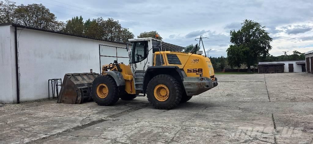 Liebherr L 556 Gumikerekes homlokrakodók