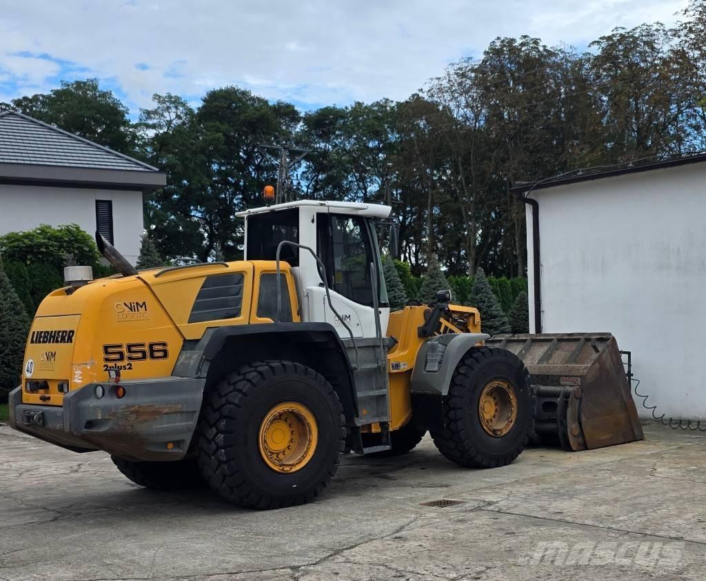 Liebherr L 556 Gumikerekes homlokrakodók