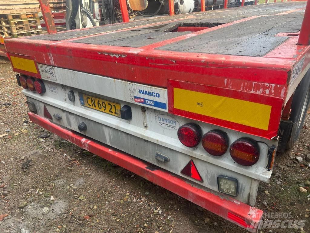 Danson S4560 Platós / Ponyvás félpótkocsik