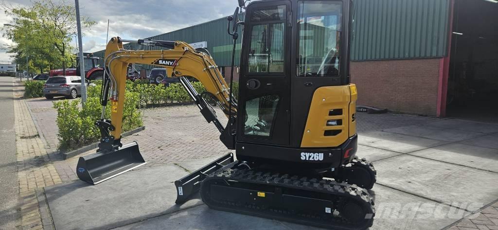 Sany SY 26 C Mini kotrók < 7t