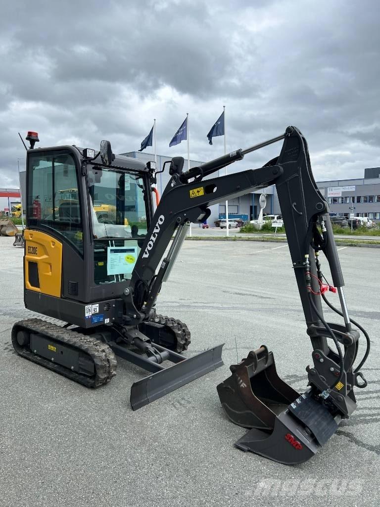 Volvo EC 20 E Mini kotrók < 7t