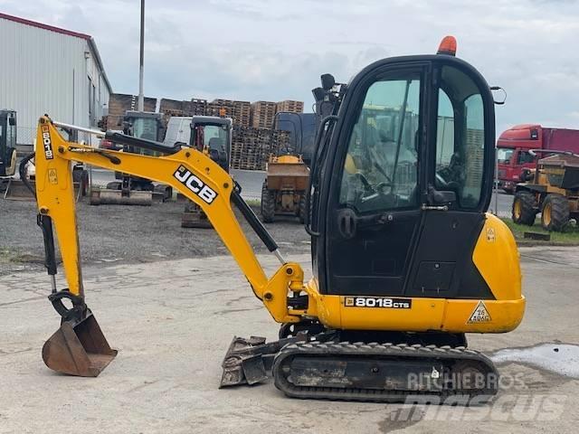 JCB 8018 Mini kotrók < 7t