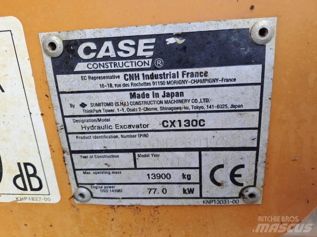 CASE CX 130 C Lánctalpas kotrók