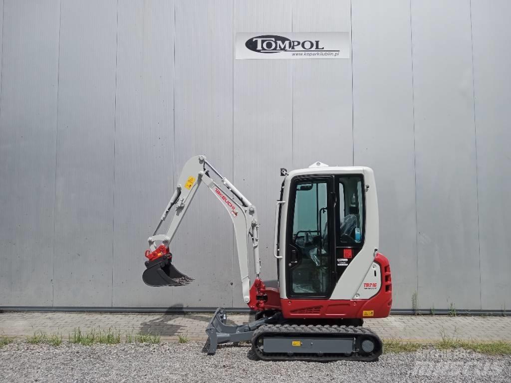 Takeuchi TB 216 Mini kotrók < 7t