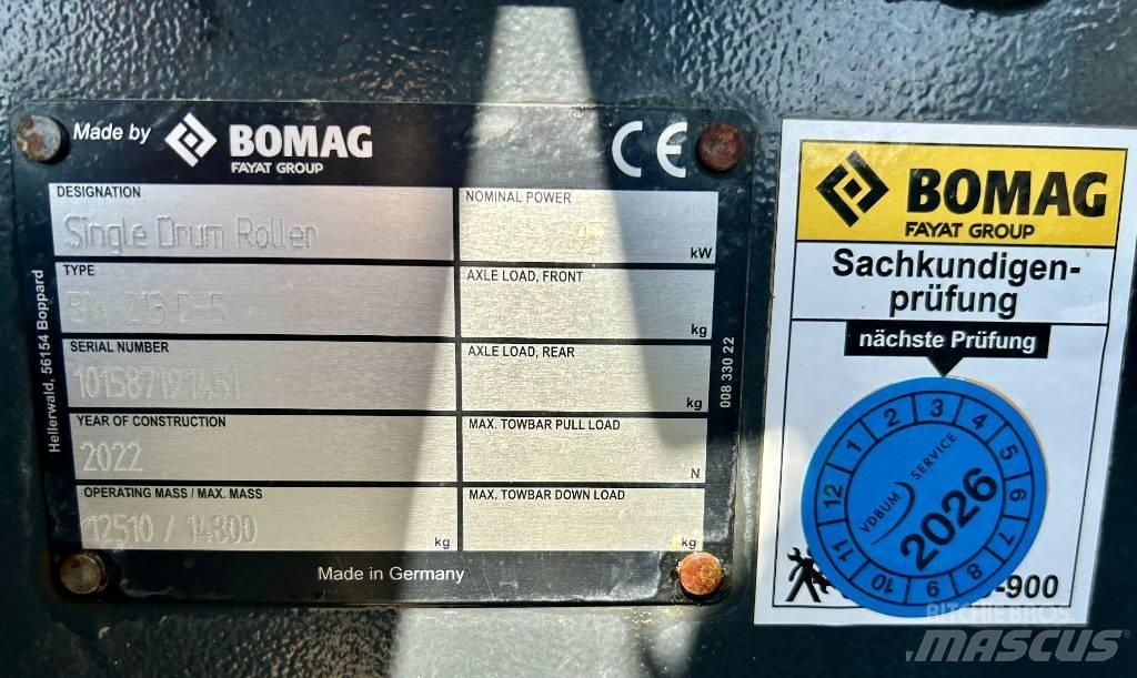 Bomag BW 213 D-5 Egyéb hengerek
