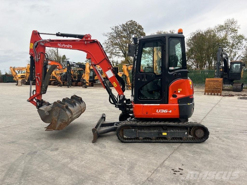 Kubota U 36-4 Mini kotrók < 7t