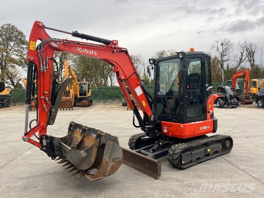 Kubota U 36-4 Mini kotrók < 7t