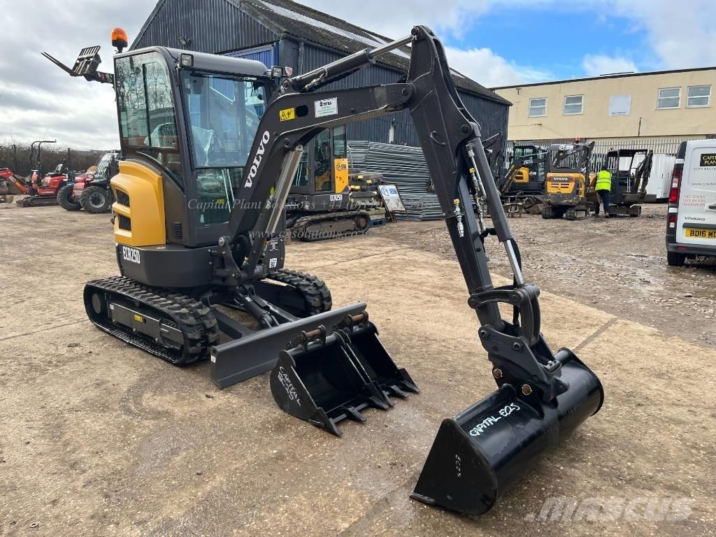 Volvo ECR 25 D Mini kotrók < 7t