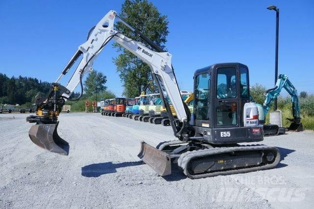 Bobcat E 55 Mini kotrók < 7t